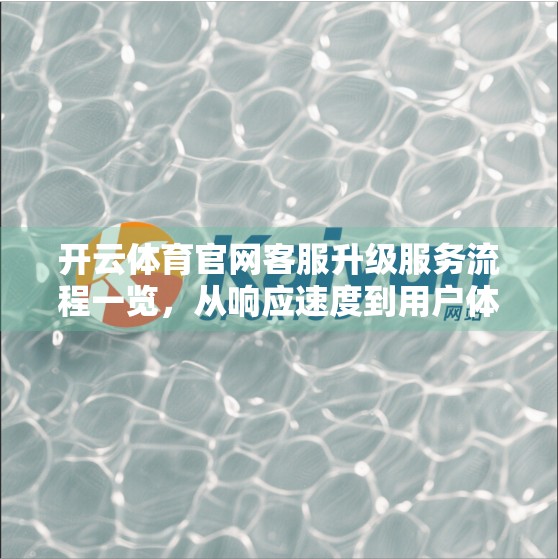 开云体育官网客服升级服务流程一览，从响应速度到用户体验的全面革新