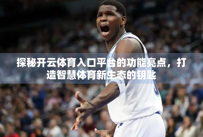探秘开云体育入口平台的功能亮点，打造智慧体育新生态的钥匙