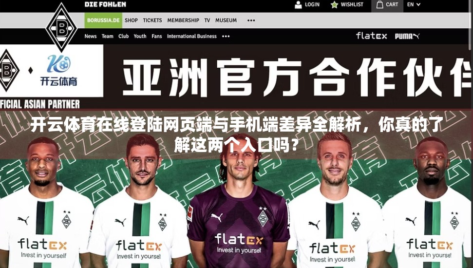 开云体育在线登陆网页端与手机端差异全解析，你真的了解这两个入口吗？